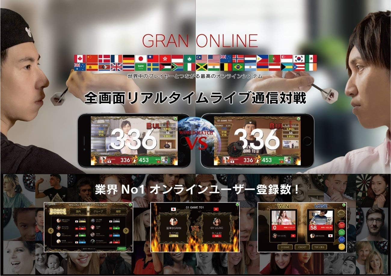 board 3S Bluetooth Electronic Dartboard in Blue