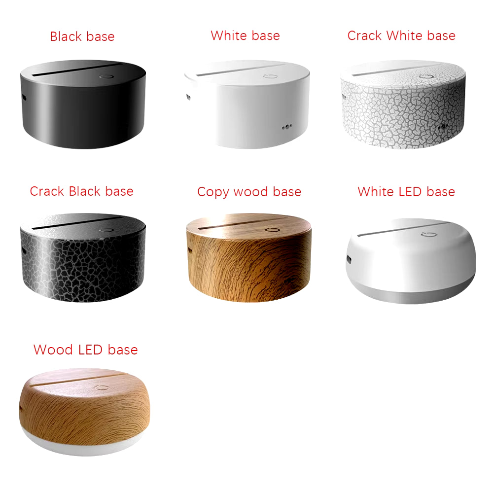 Remote / Touch Control 3D LED Night Light LED Table Desk Lamp Dolphin LED Night Lights Color Change 3D LED Light for Kids Gifts