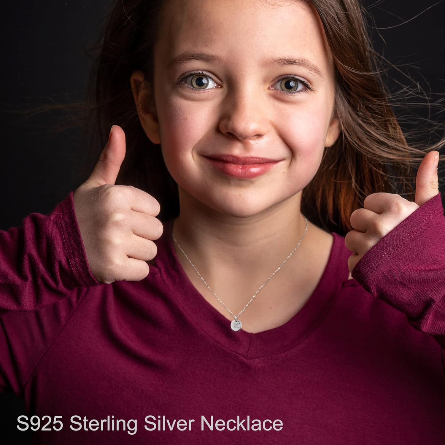 Gold Layered Initial Necklaces for Women, 14K Gold Plated Bar Necklace Handmade Layering Hexagon Letter Pendant Beads Chain Necklace Layered Necklaces for Women Gold Jewelry Gifts